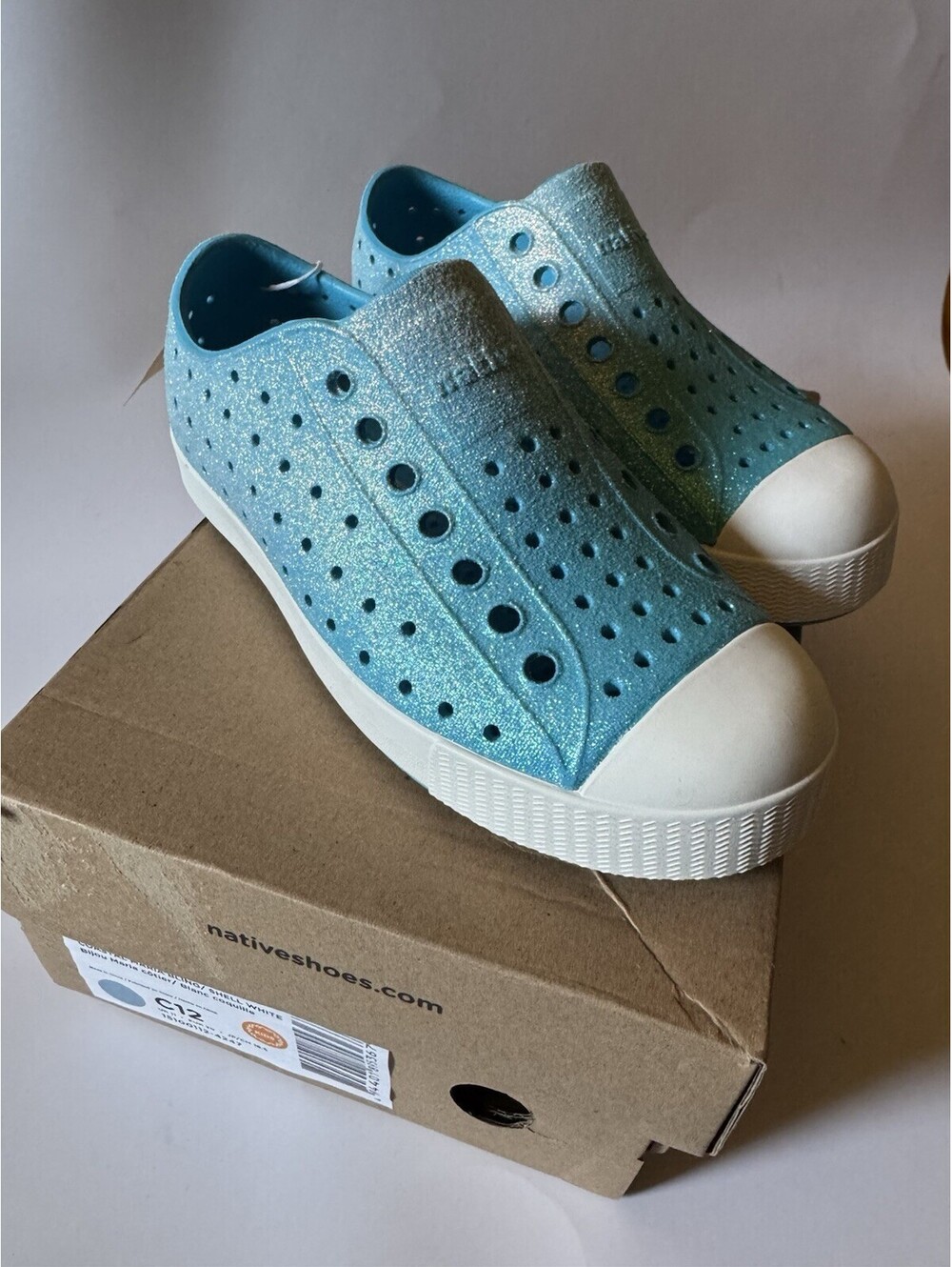 Native Jefferson bling c12 - coastal maria bling / shell white - NWB